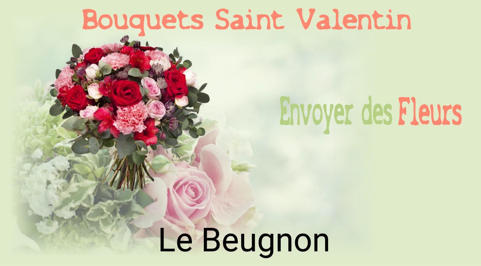 Roses de Saint-Valentin livrées à Le Beugnon